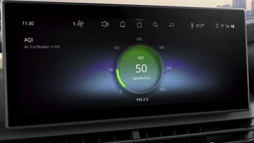 2025 Tata Altroz Air Purifier