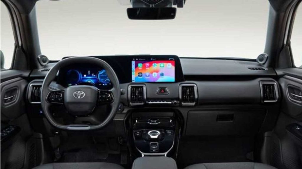 toyota urban cruiser ev interior