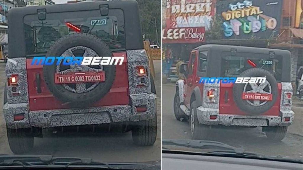 Mahindra Thar 3-Door Facelift